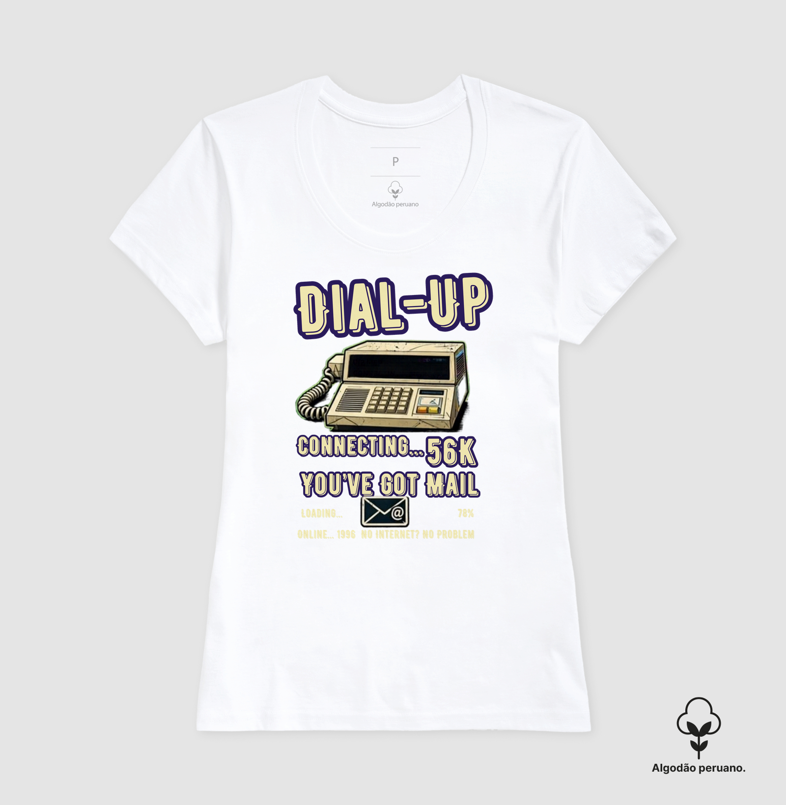  Camiseta Dial-Up - Imagem 4