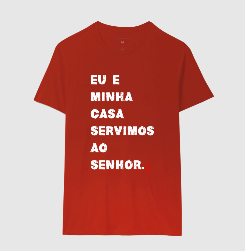 Camiseta Cristã Eu e Minha Casa Serviremos ao Senhor - Imagem 10