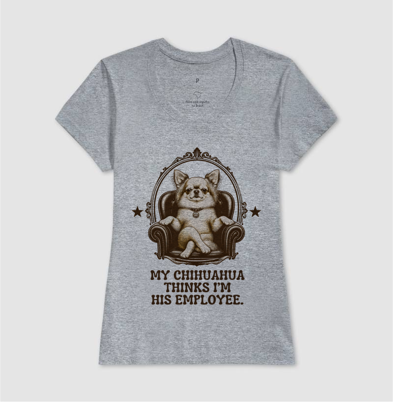 My chihuahua thinks im his employee - Imagem 5