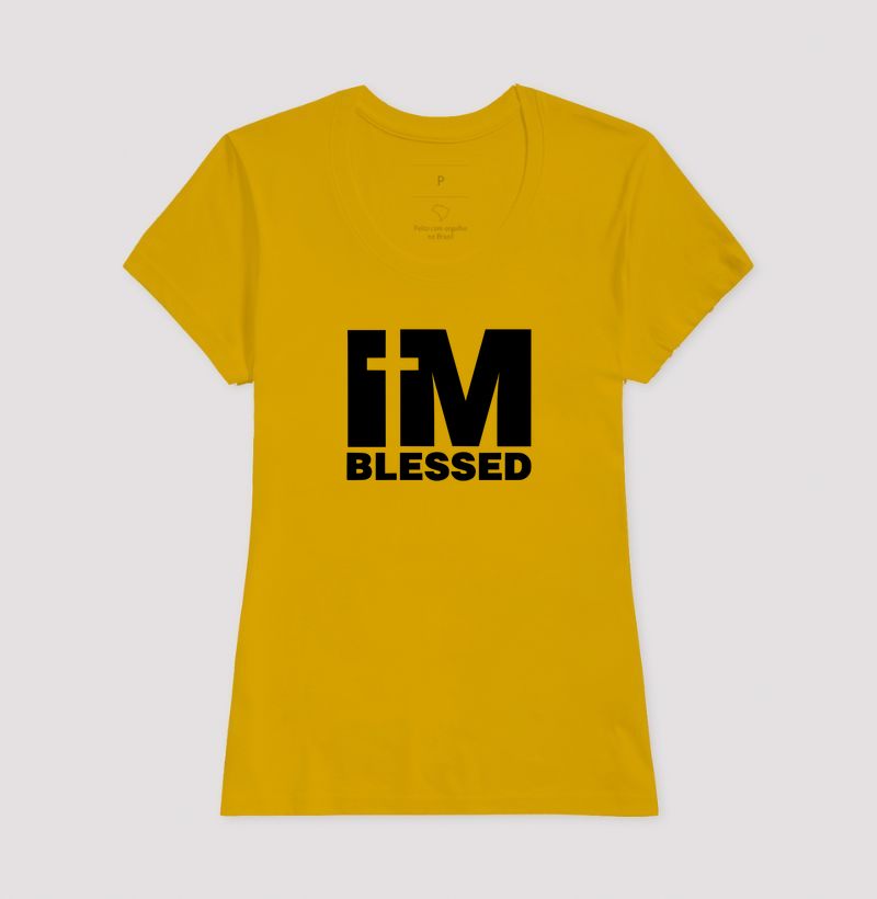 Camiseta Feminina I'm Blessed - Imagem 8