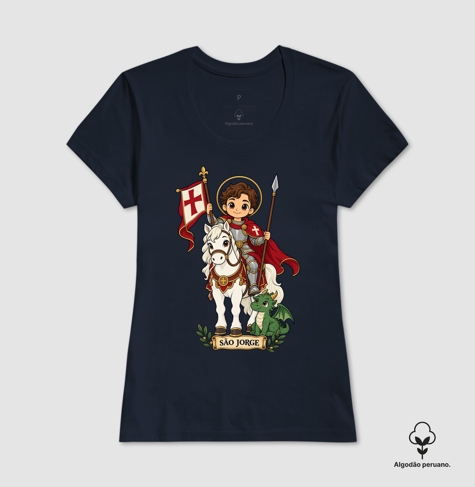 São Jorge estilo chibi - Imagem 5