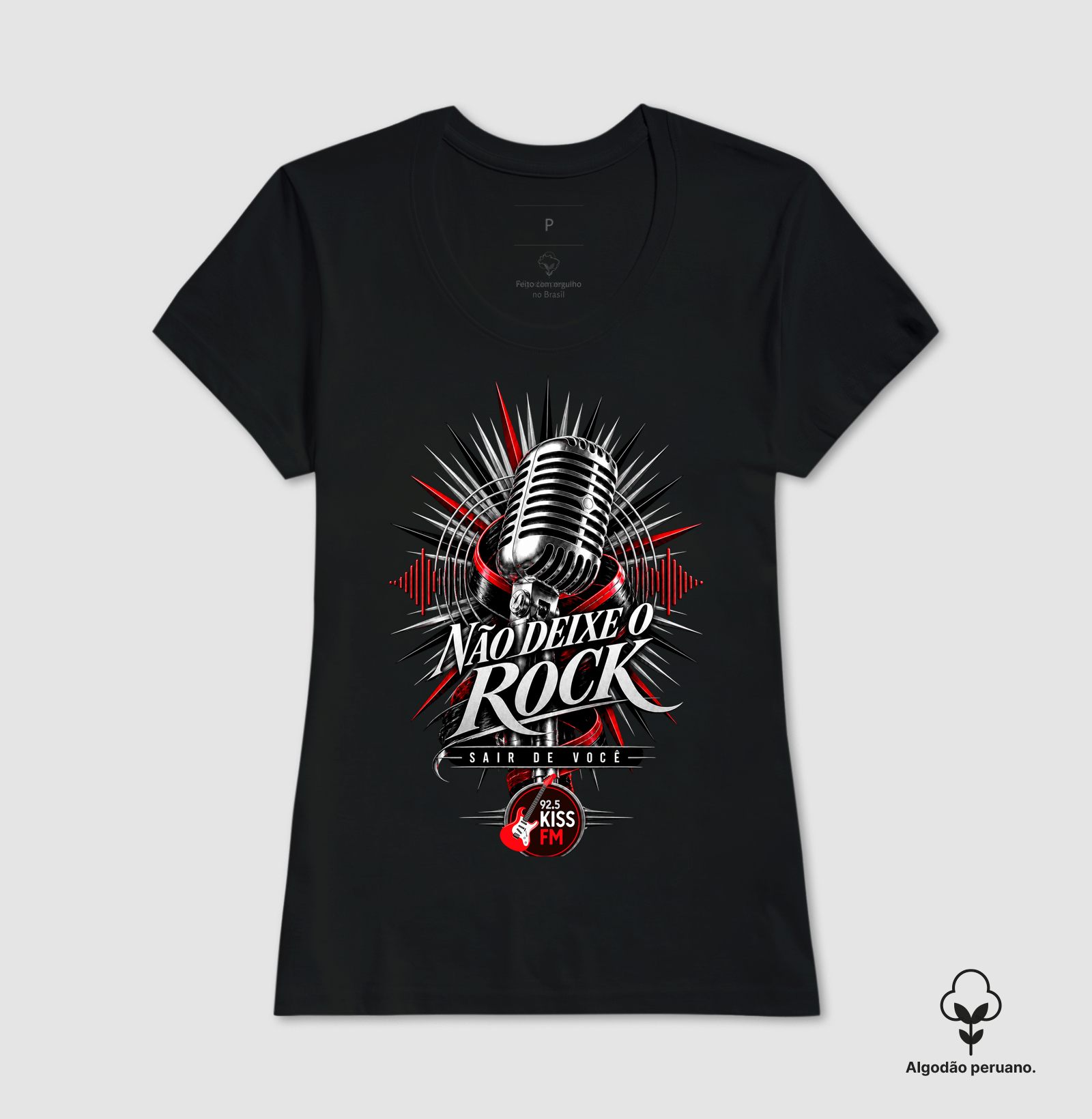 Vintage Não Deixe o Rock Sair de Você - Imagem 6