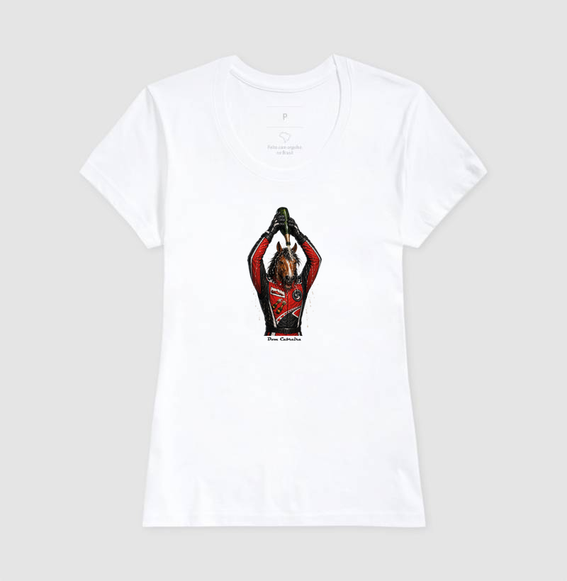 Camiseta Feminina Campeão de Corrida F1 - Imagem 6