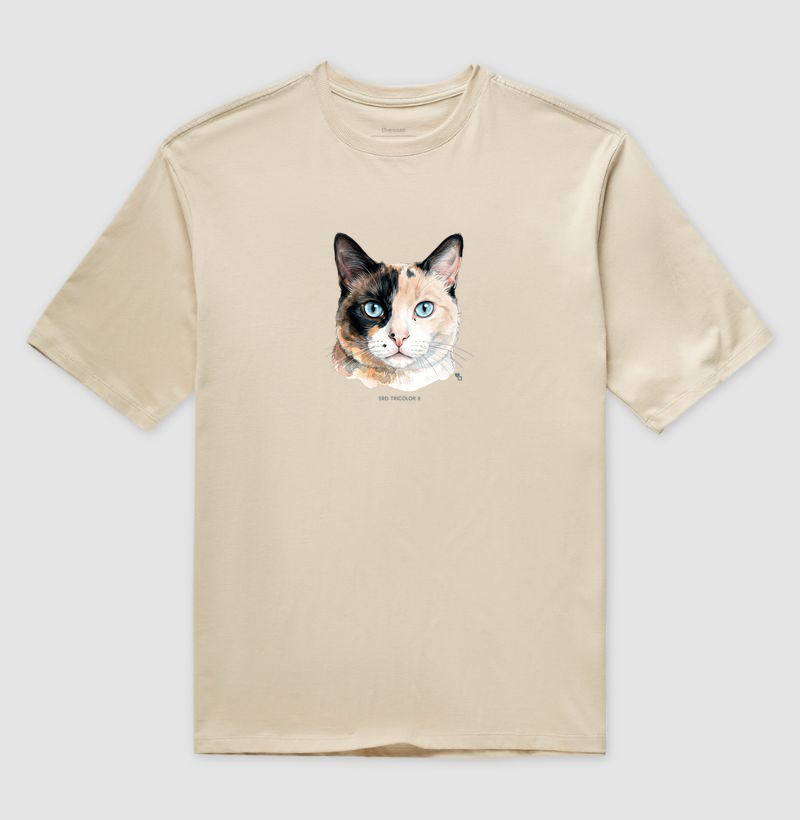Gatos - SRD Tricolor II - Oversized - Imagem 5