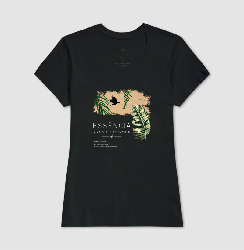 Camiseta Essência - viva o que te faz bem - Imagem 3