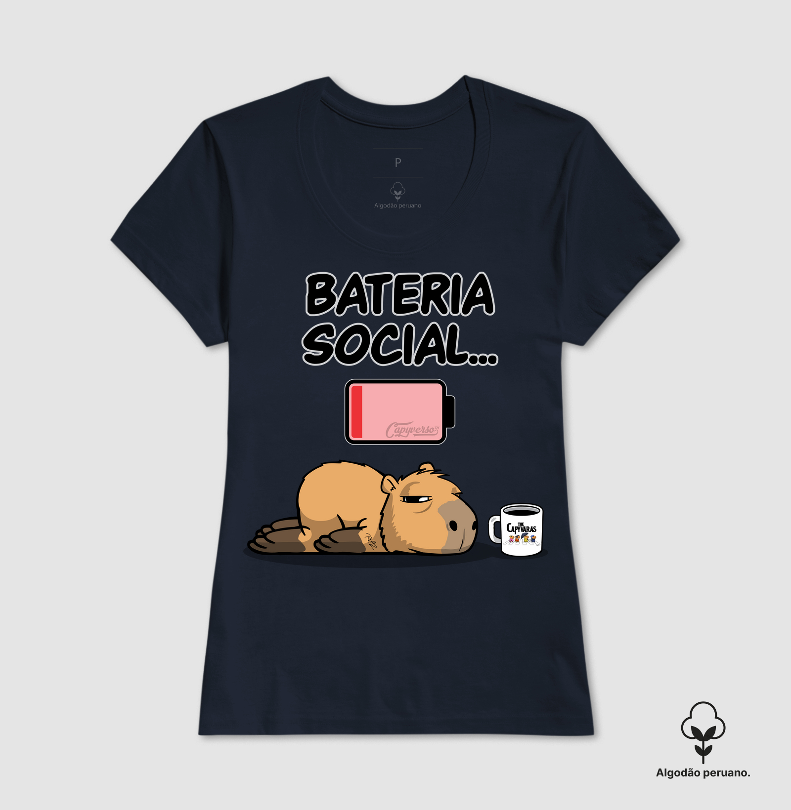 Camiseta Capivara Social - Imagem 7