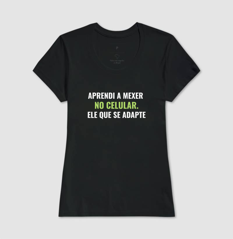 Aprendi a mexer no celular. Ele que se adapte - Imagem 3