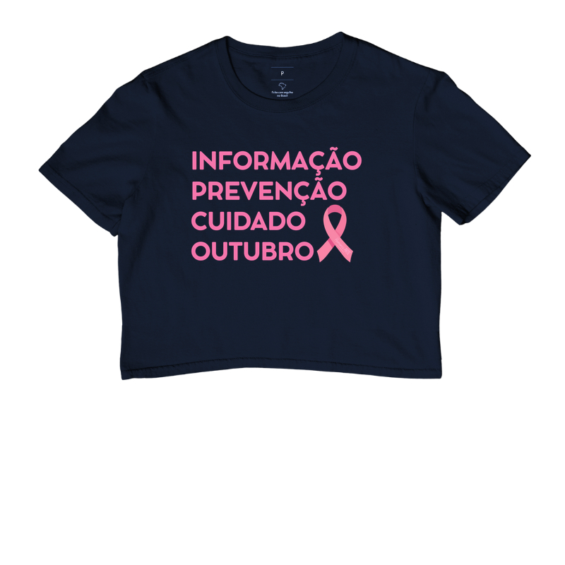Informação, Prevenção, Cuidado, OUTUBRO ROSA Cropped - Imagem 4