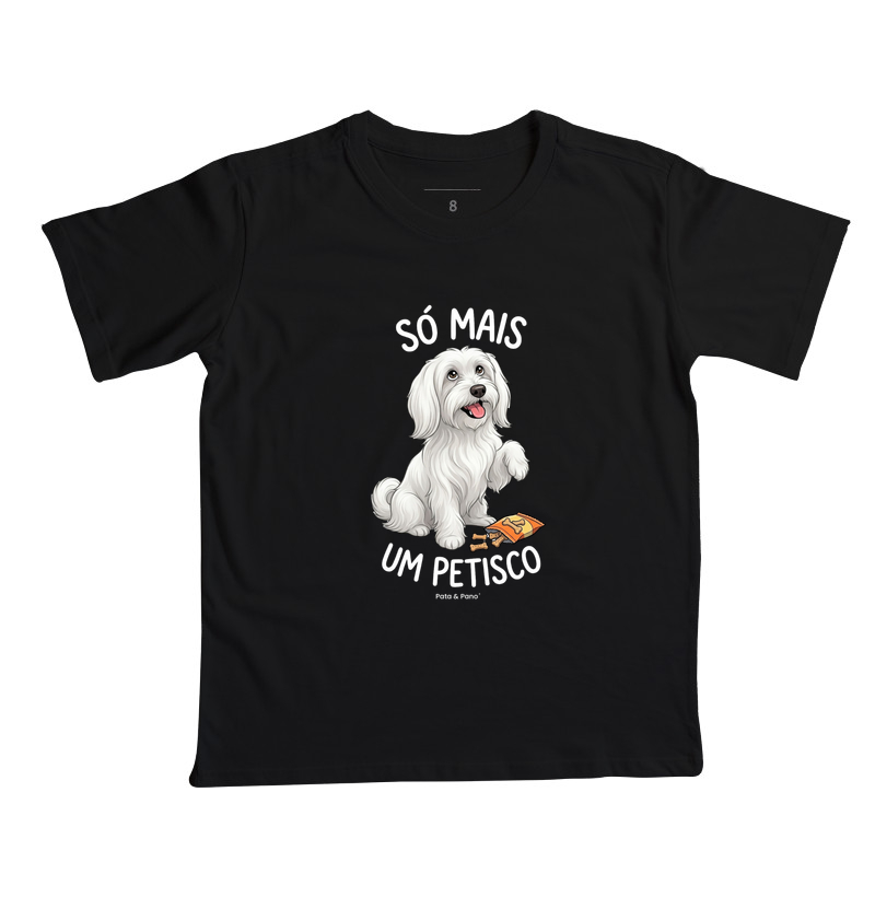 CAMISETA INFANTIL MALTÊS PETISCO - Imagem 2