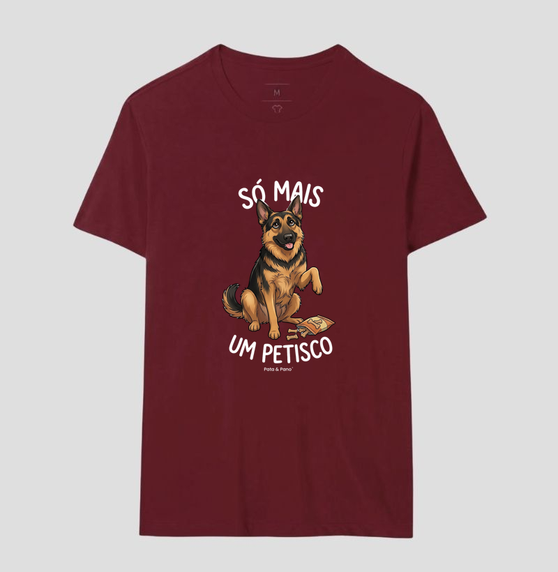 CAMISETA PASTOR ALEMÃO PETISCO - Imagem 18