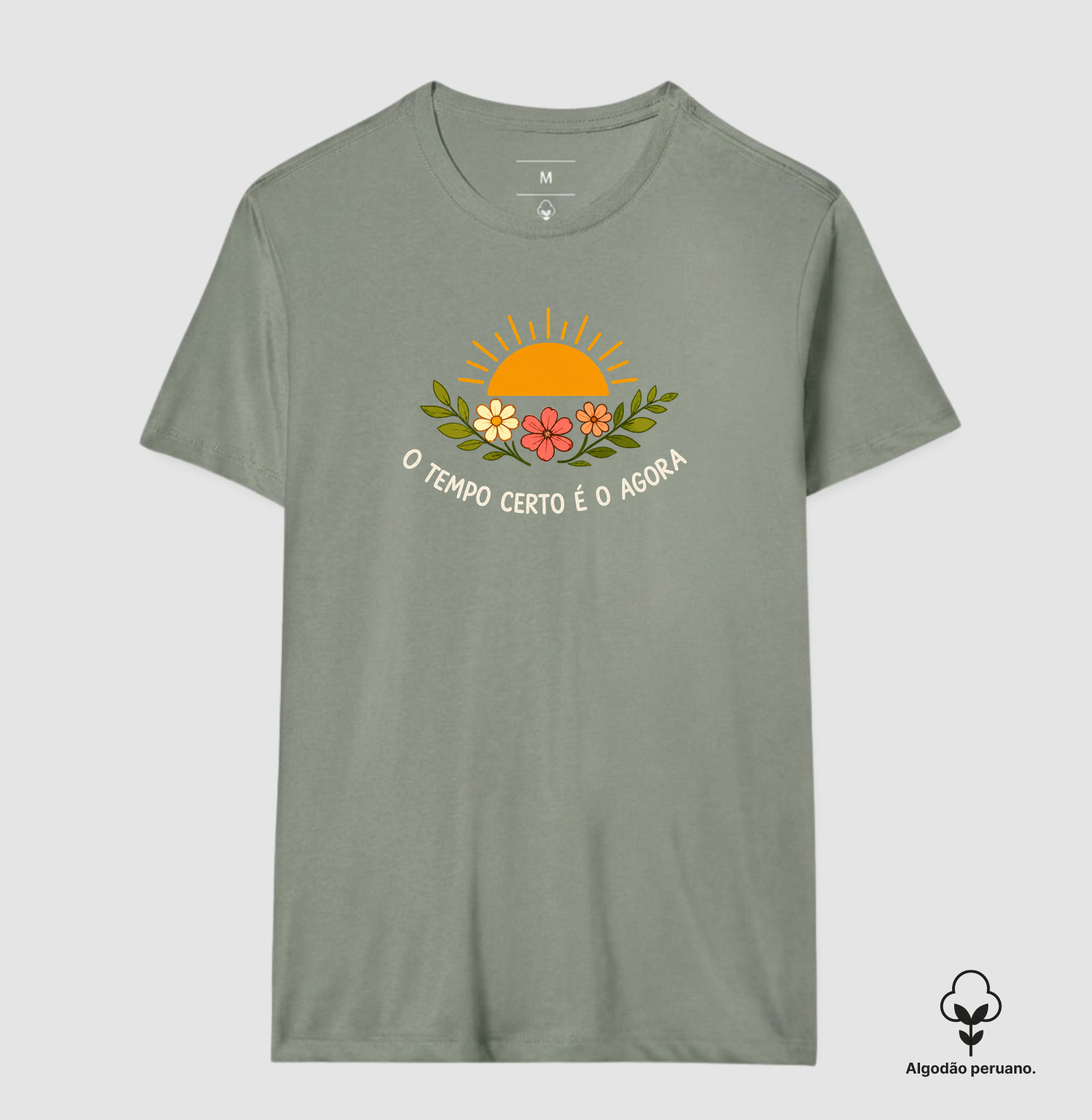 Camiseta O Tempo certo é o agora - Alma Vestida - Imagem 9