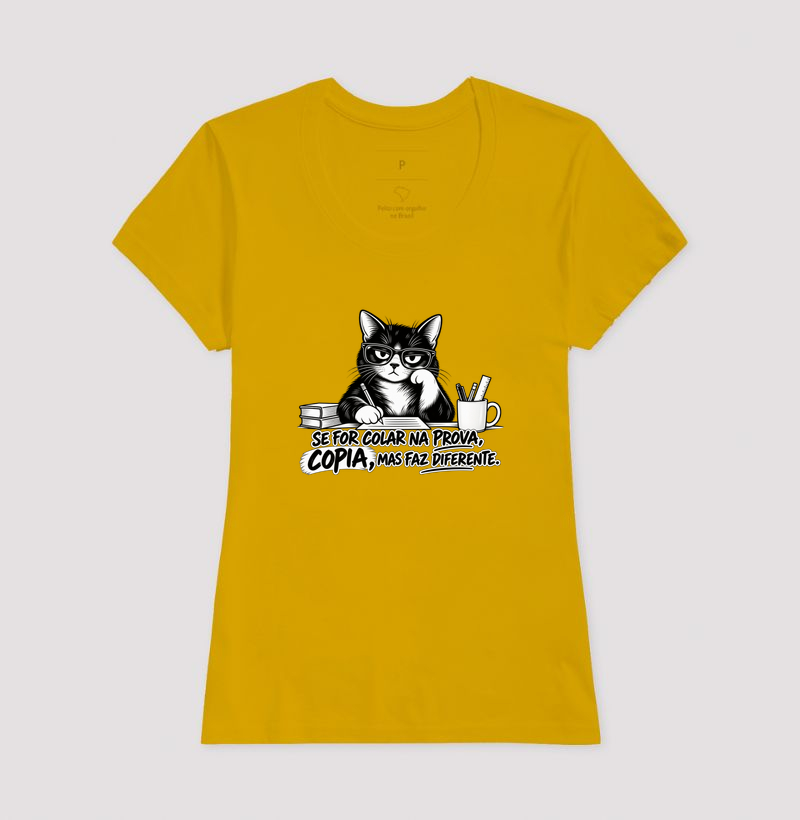 Se for colar na prova, copia, mas faz diferente - gato - Imagem 16