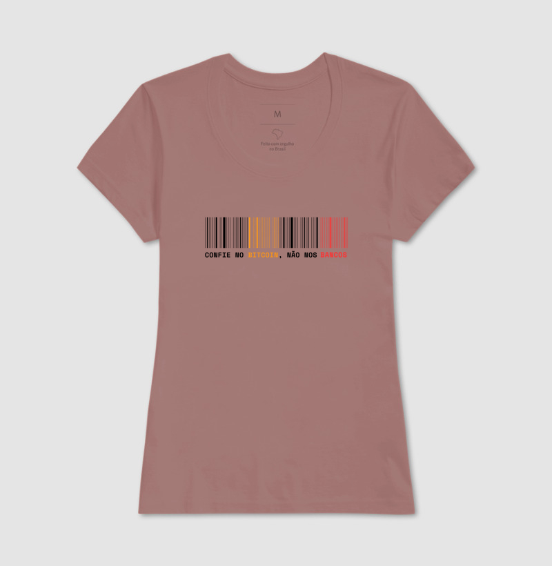 Camiseta Confie no Bitcoin, Não nos Bancos - Imagem 15