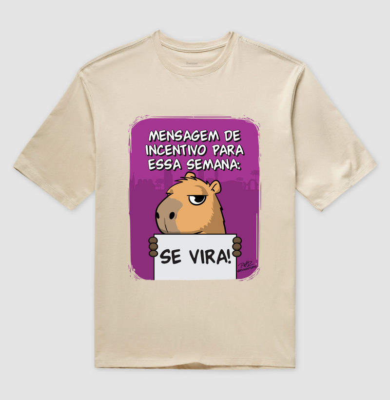 Camiseta Capivara Se Vira - Imagem 3