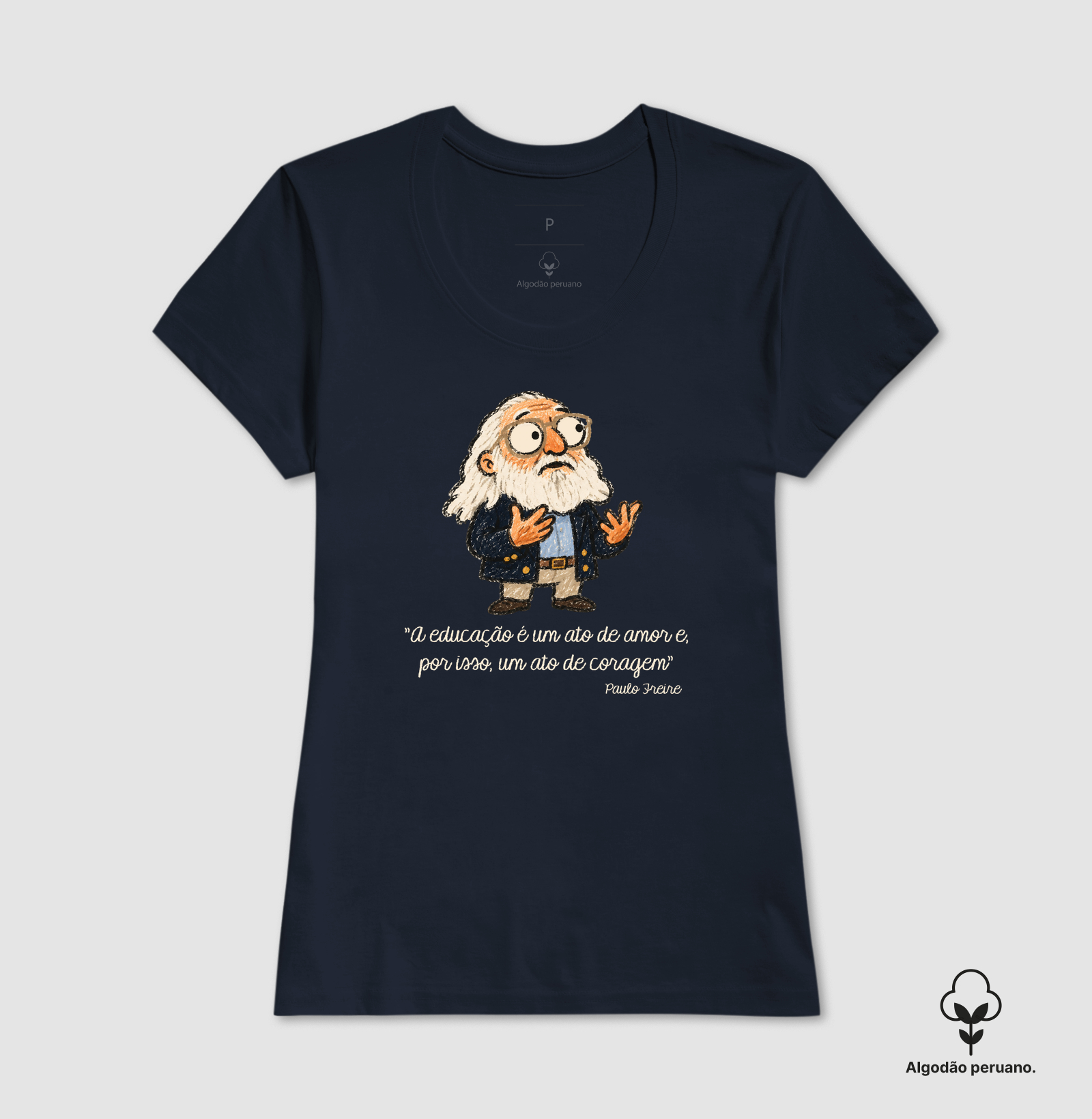 Paulo Freire - Cartoon - Imagem 2