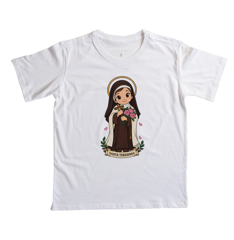 Santa Terezinha estilo chibi - Imagem 2