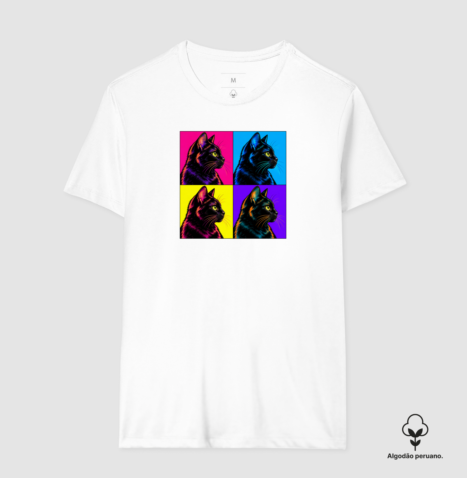 Gato Preto Pop Art - Imagem 8