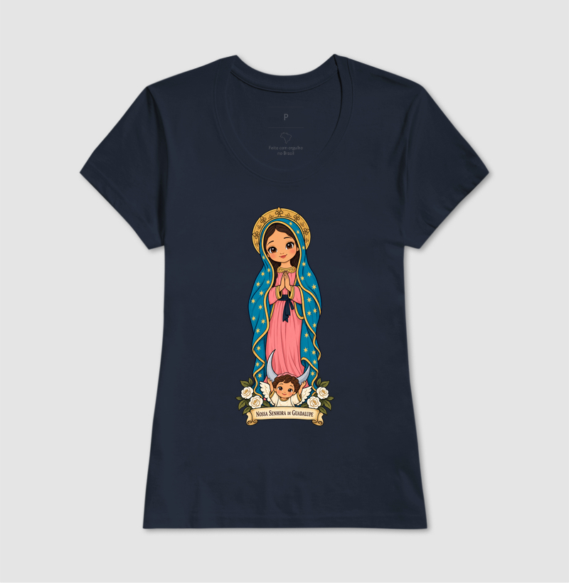 Nossa Senhora de Guadalupe estilo chibi - Imagem 7