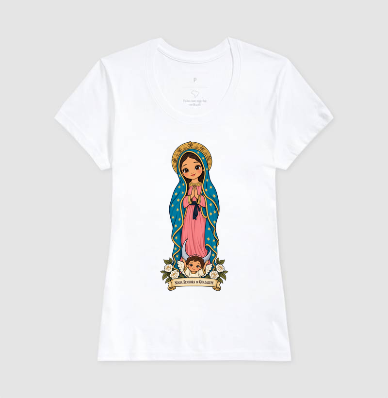 Nossa Senhora de Guadalupe estilo chibi - Imagem 5