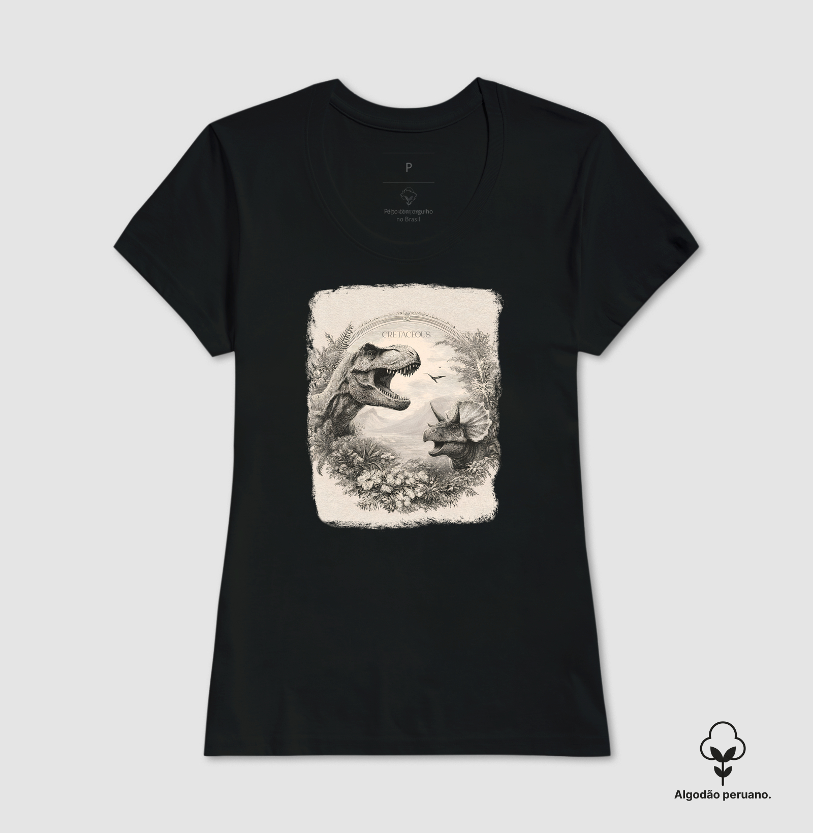 Camiseta - "Cretáceo" - Imagem 5