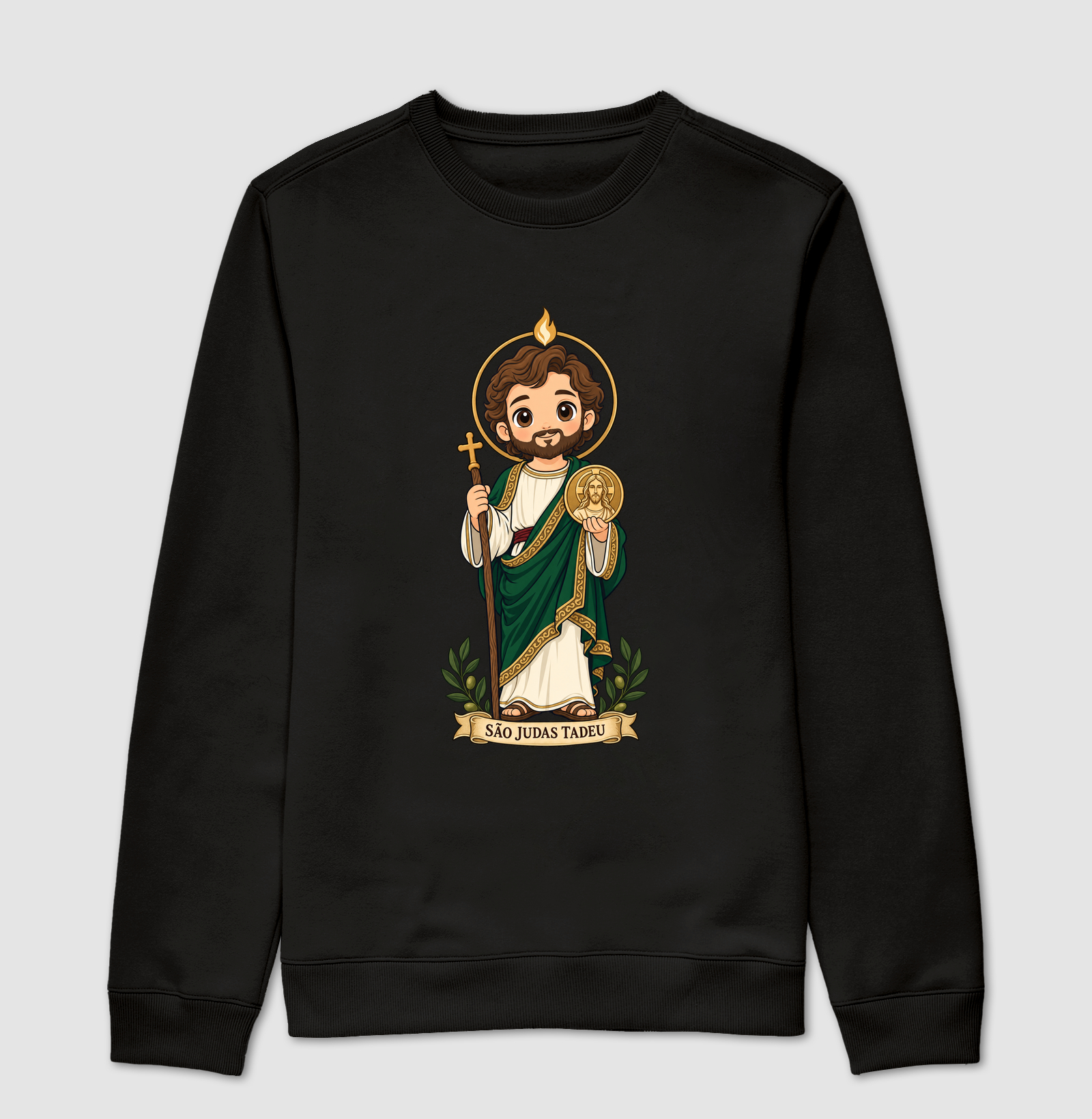 São Judas tadeu estilo chibi - Imagem 4