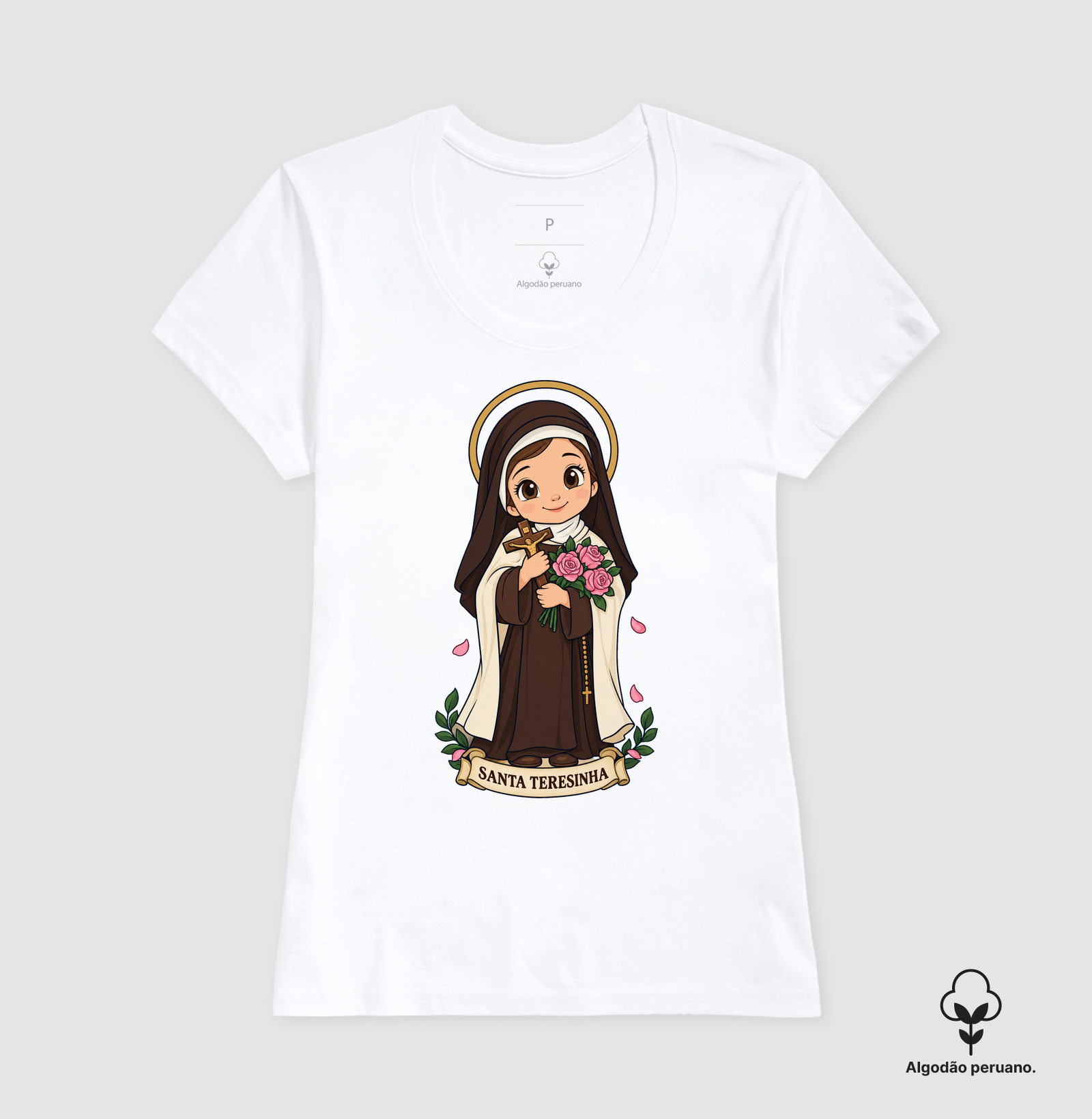 Santa Terezinha estilo chibi - Imagem 7