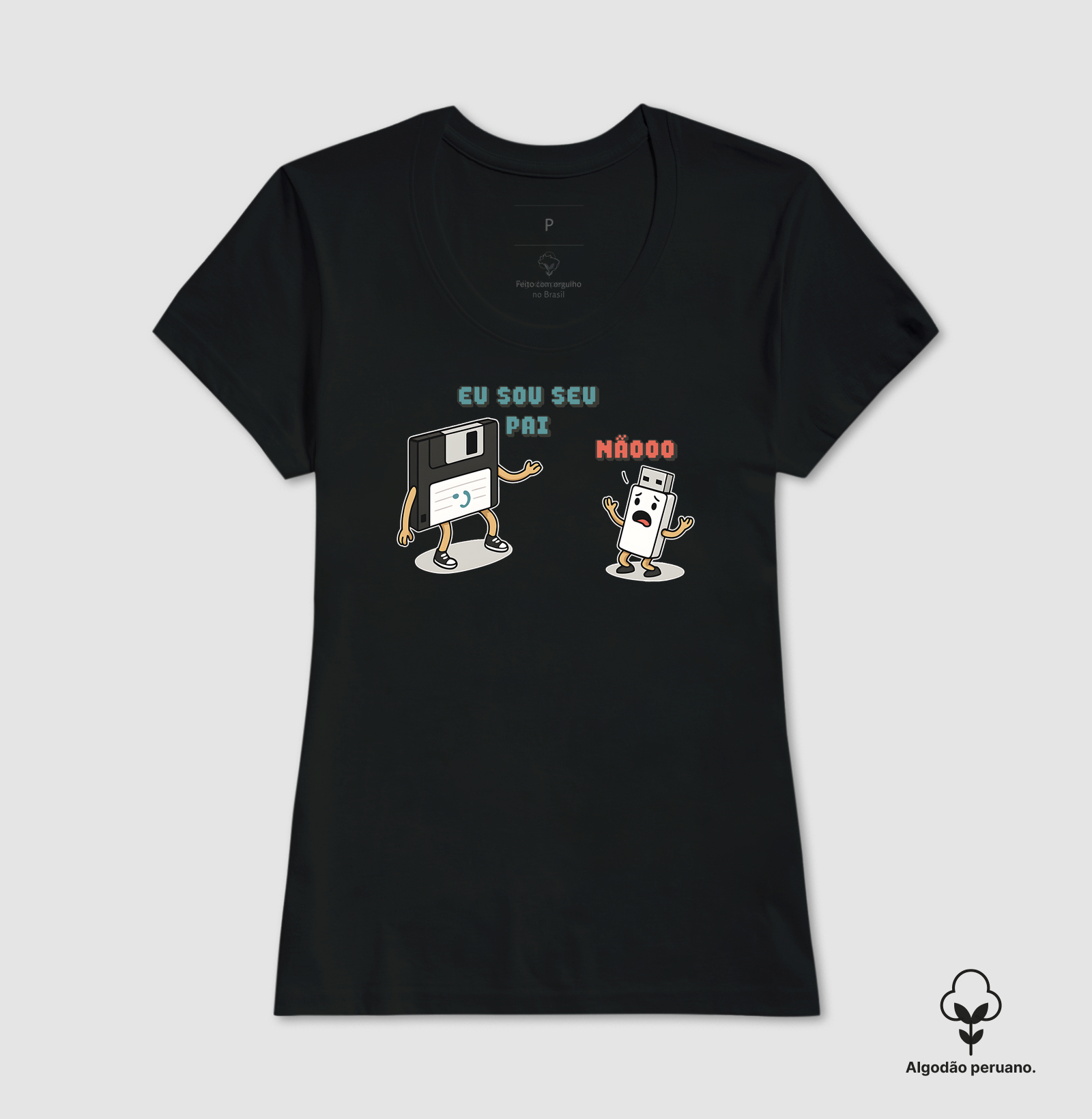 Camiseta Algodão Peruano Eu sou seu Pai - Imagem 6