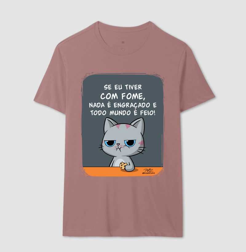 Camiseta Gato Sincero Fome - Imagem 16