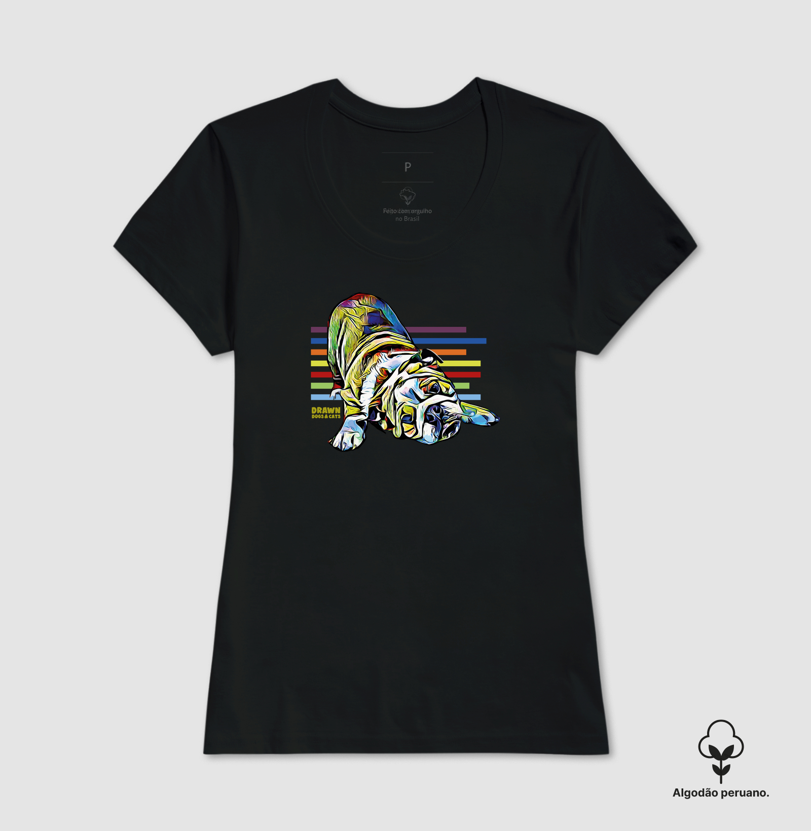 Bulldog inglês colorido - Imagem 4