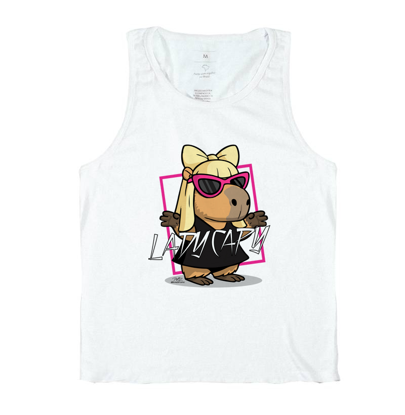 Camiseta Capivara Lady Capy - Imagem 2