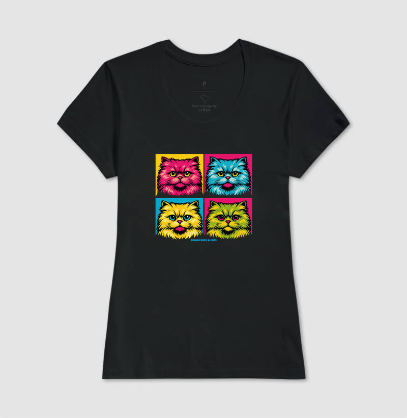 Gatos-pop-art - Imagem 4