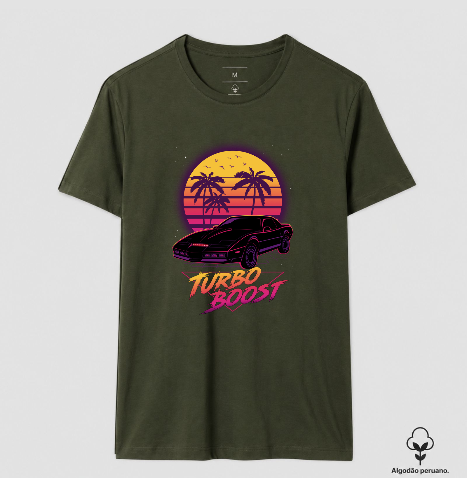 Camiseta  Retro Turbo Boost - Imagem 2
