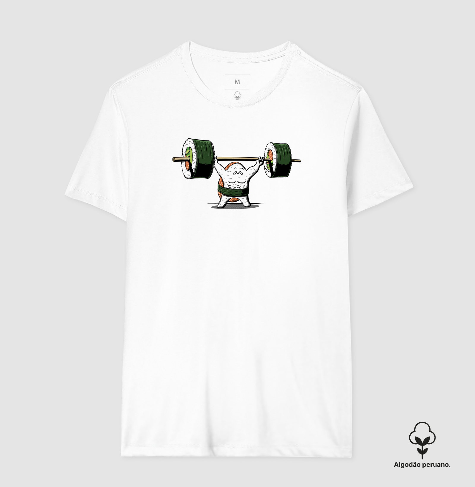 Camiseta Algodão Peruano Sushi Maromba - Imagem 5