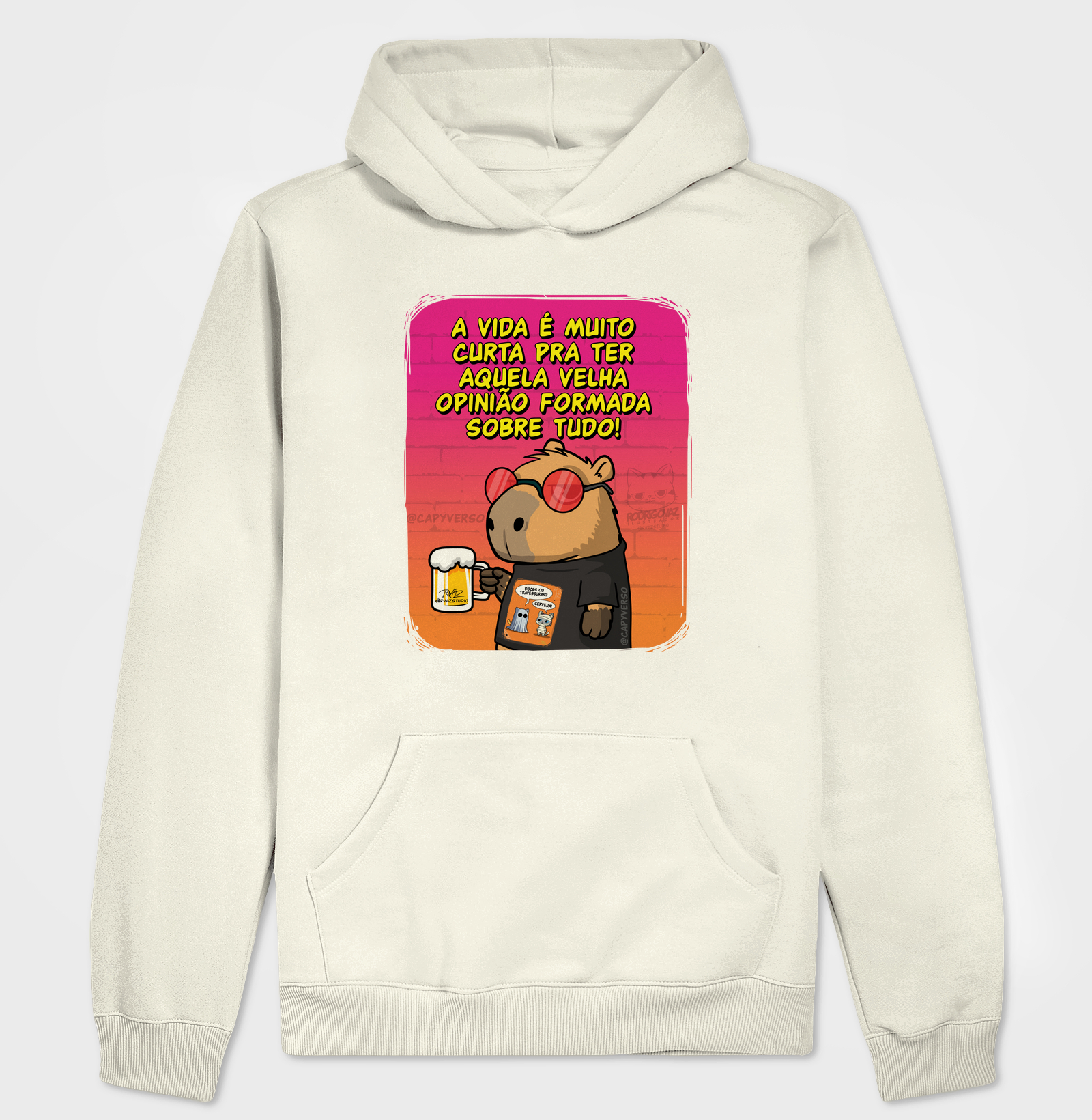 Camiseta Capivara Opinião - Imagem 3