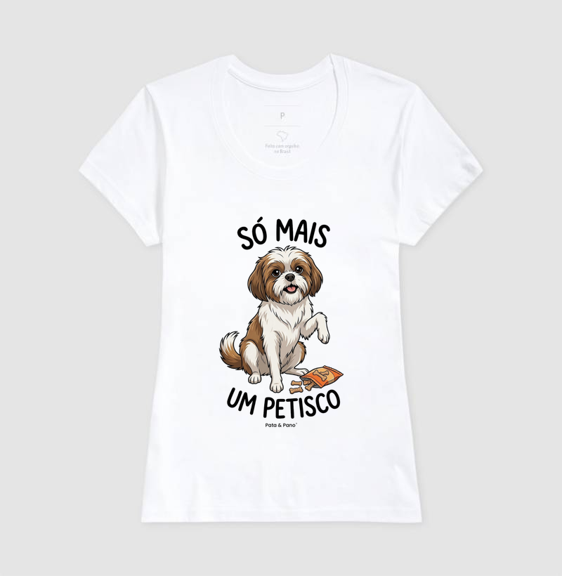CAMISETA SHIHTZU PETISCO - Imagem 5