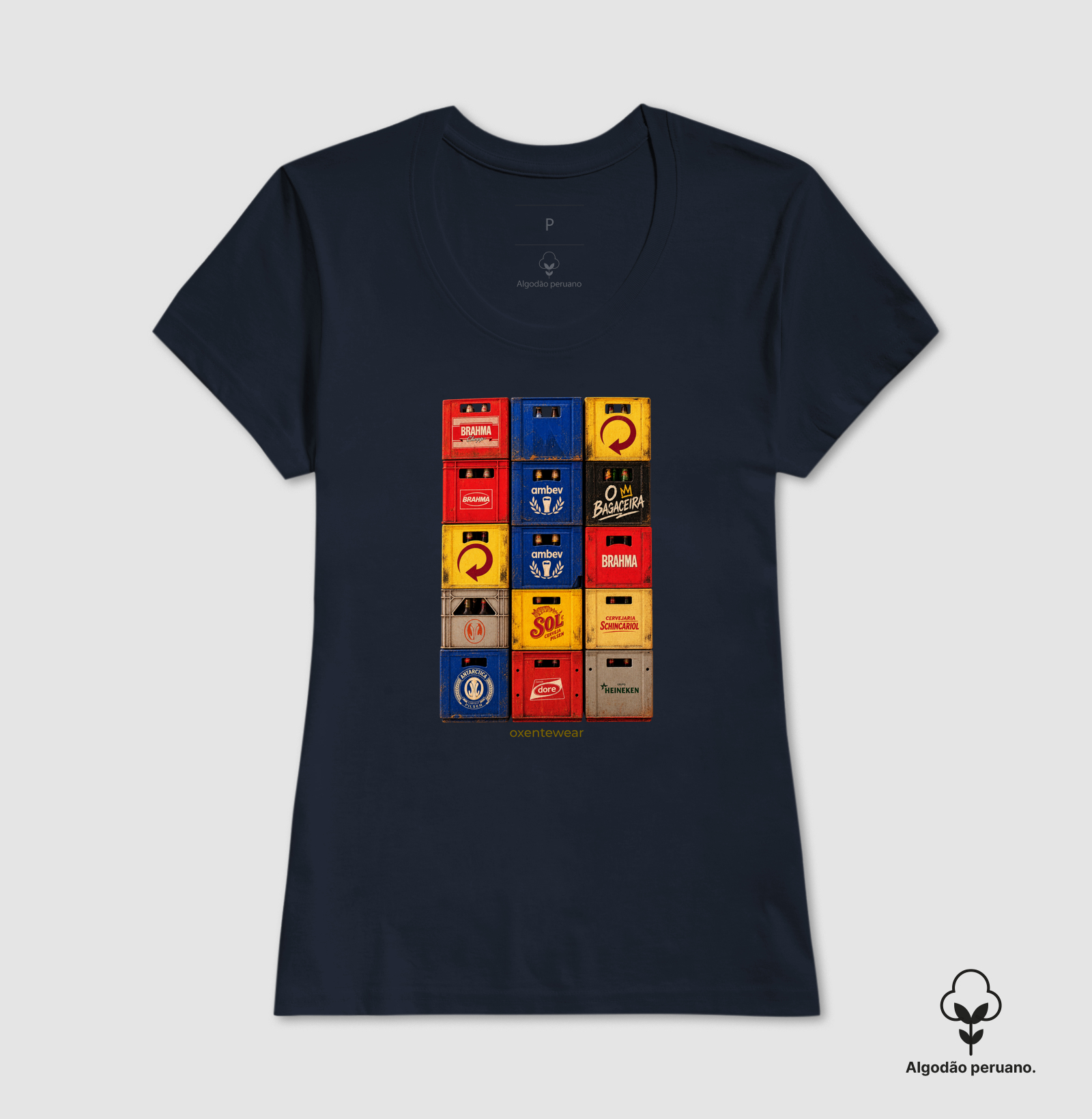 Camiseta Caixas de Cerveja ( O bagaceira )  OxenteWear - Imagem 9