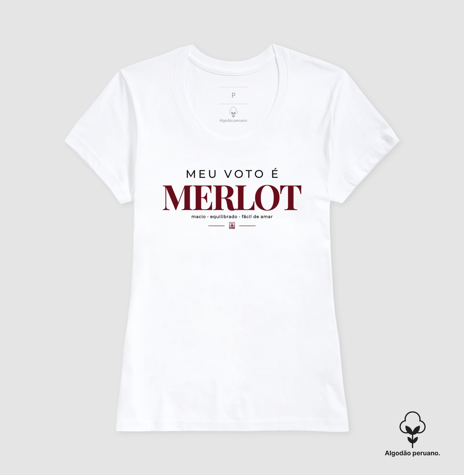 Camiseta Meu Voto é Merlot - Imagem 5