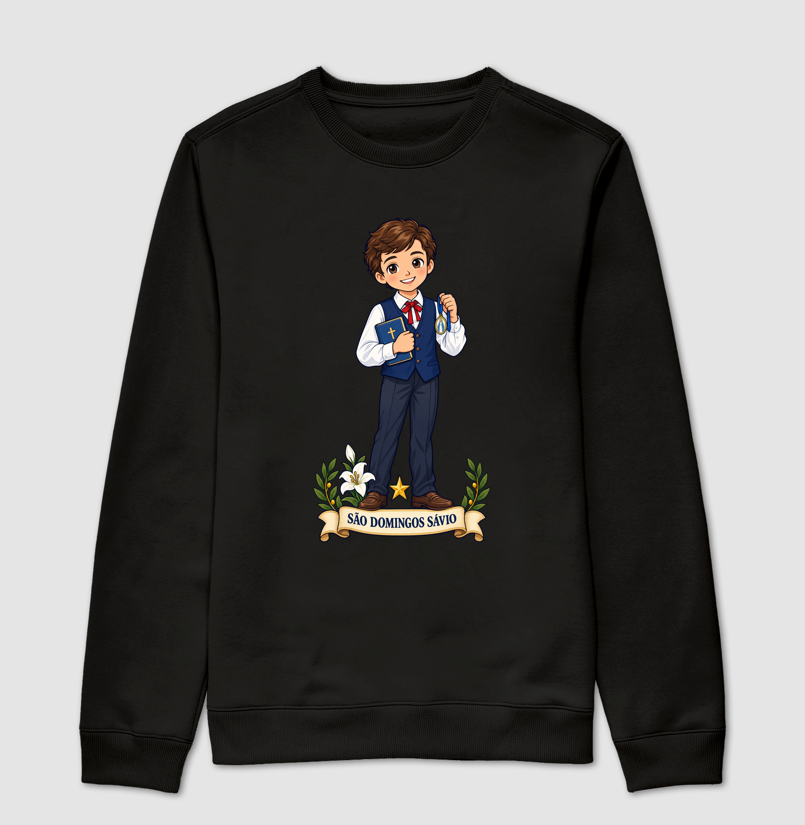 São Domingos Sávio estilo chibi - Imagem 4
