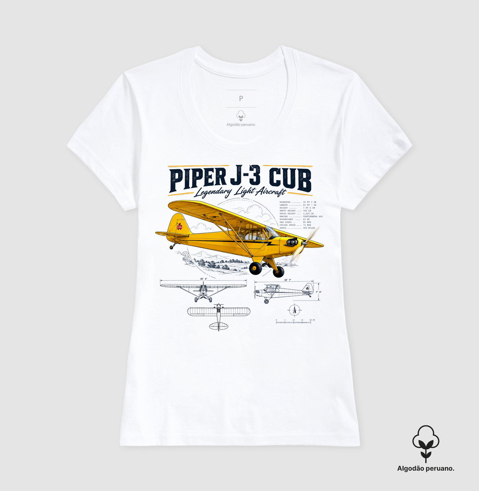 Piper J3 Cub | Vintage - Imagem 4