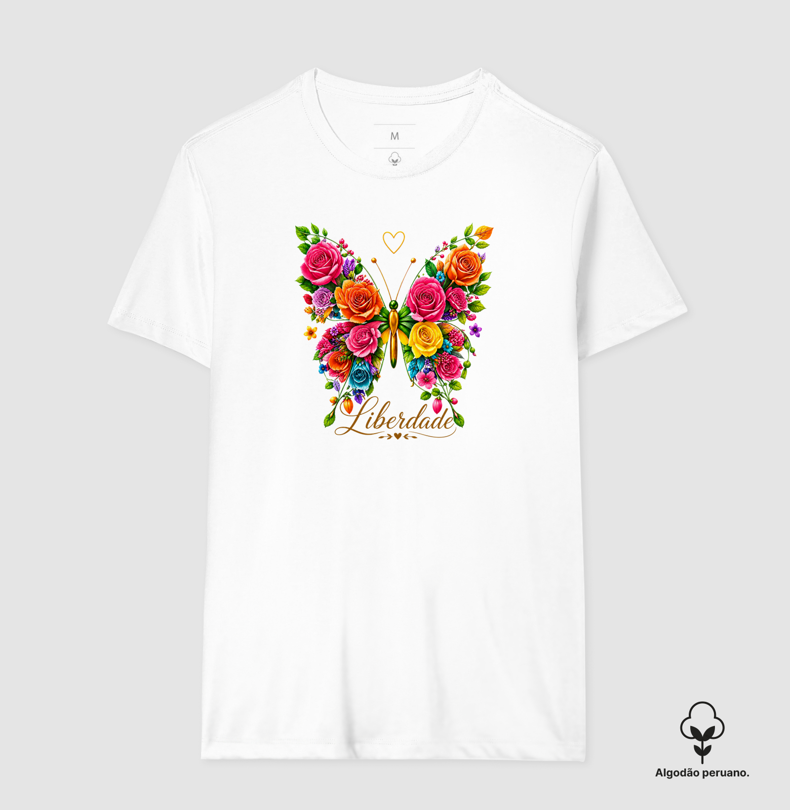 Camiseta Borboleta Liberdade - Imagem 2