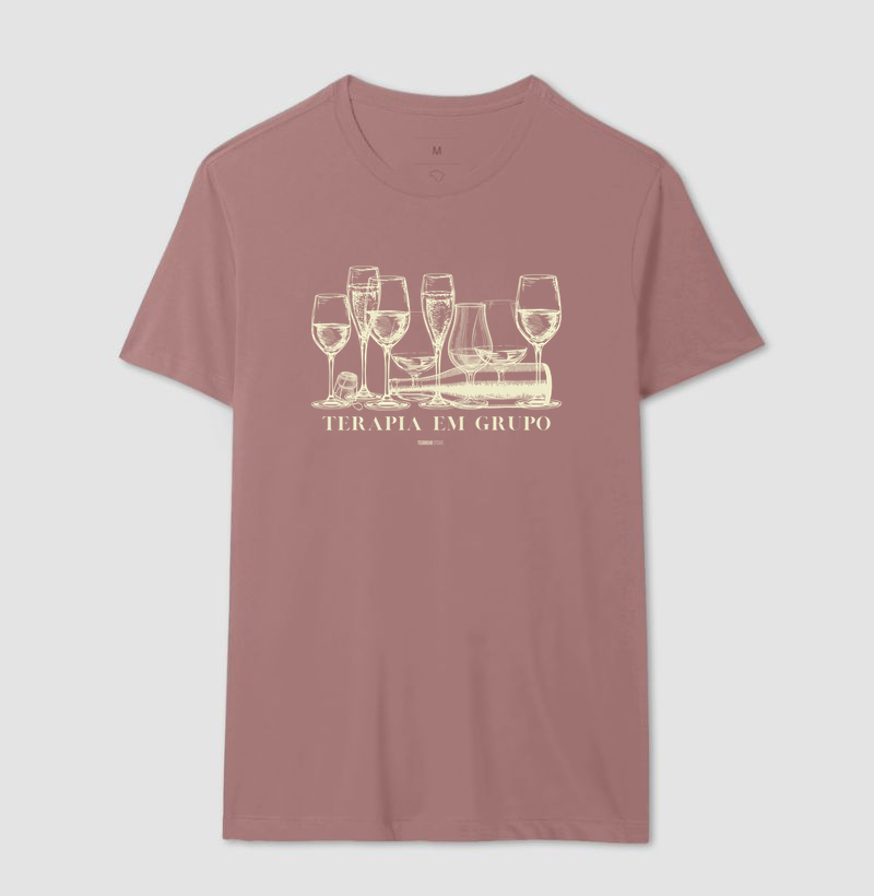 Camiseta Vinho - Terapia em Grupo - Imagem 14