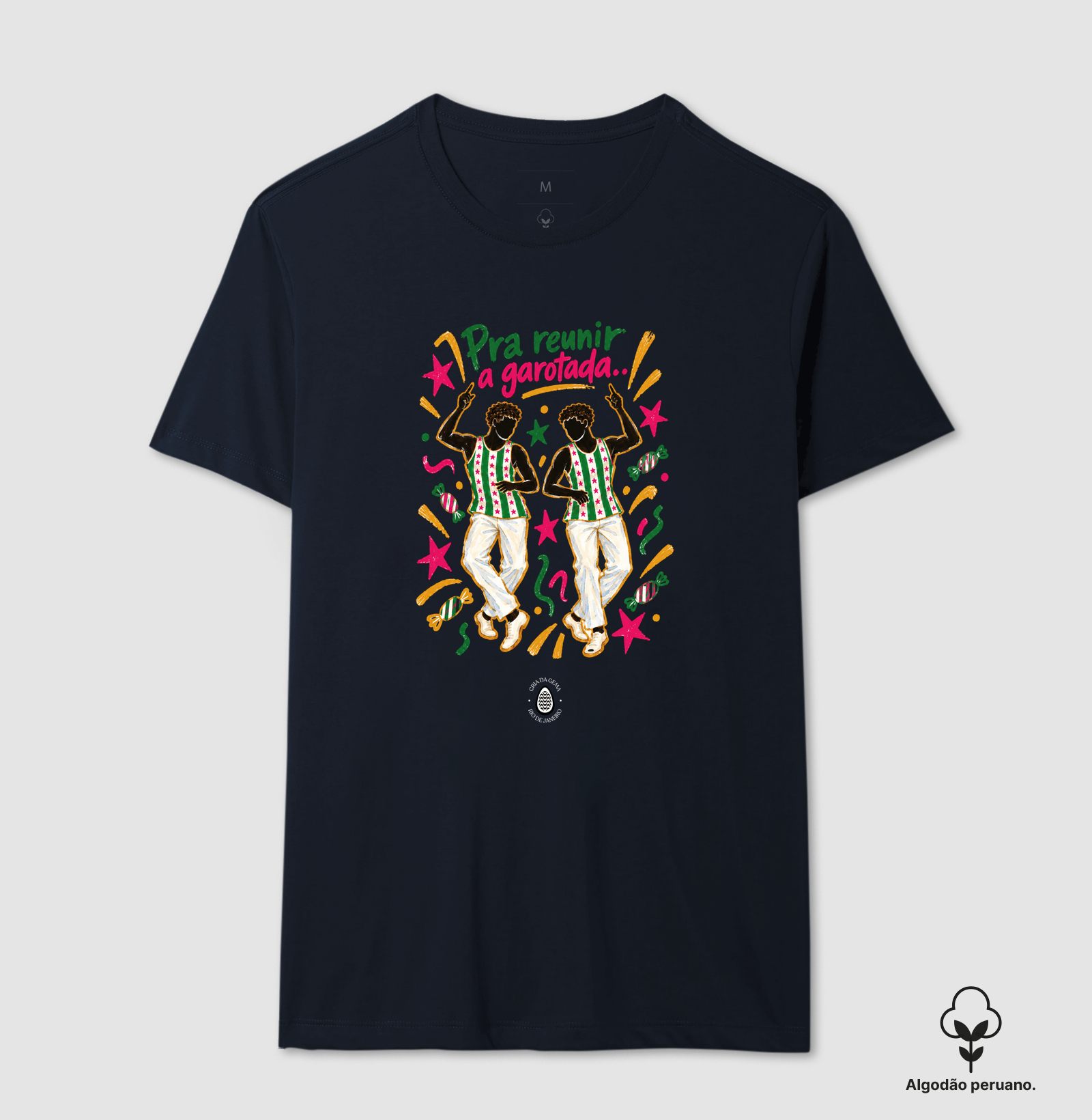 Camiseta Algodão Peruano Pra reunir a garotada - Imagem 8