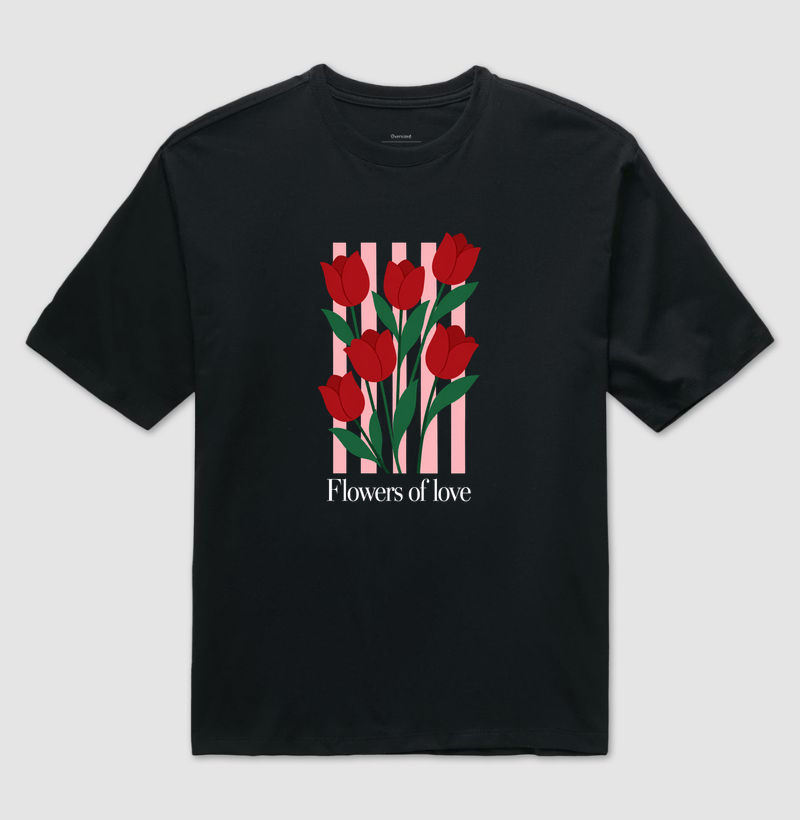 Camiseta Flowers of love - Imagem 2