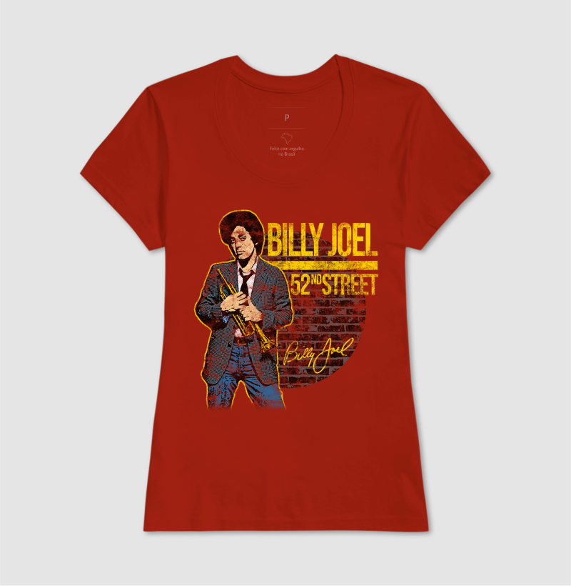 Camiseta Billy Joel | 52ND Street | Rock Doc.