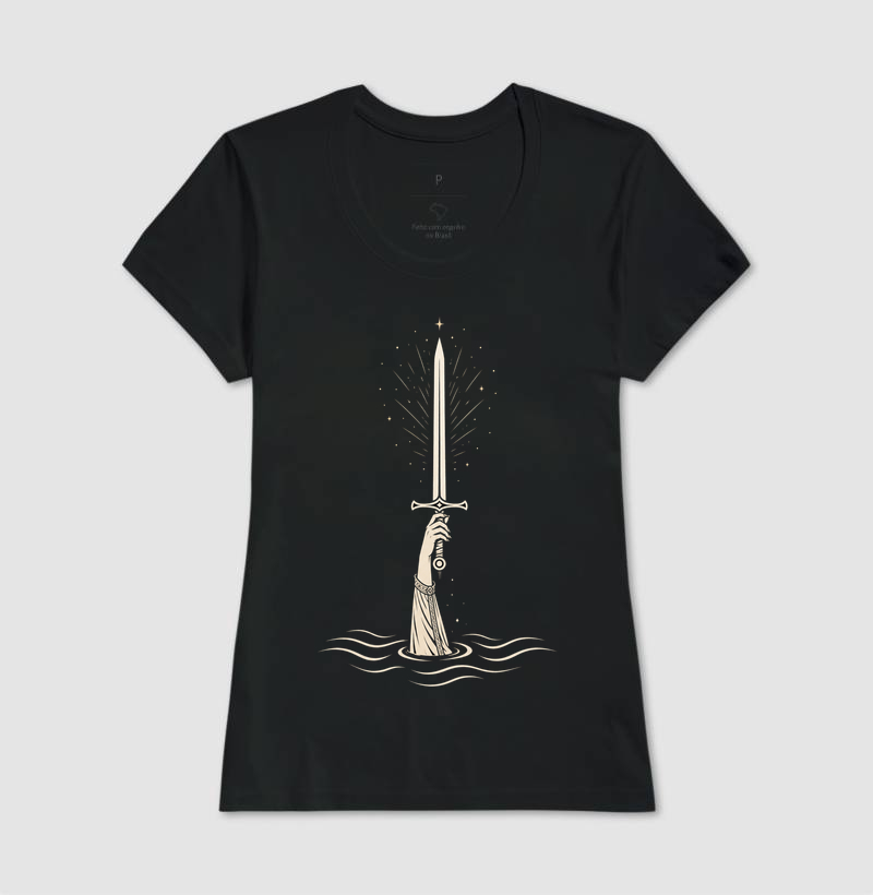 Camiseta Excalibur - Dama do Lago - Imagem 3
