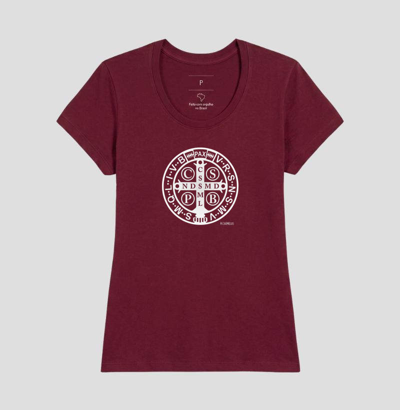 Camiseta Medalha de São Bento - Imagem 13
