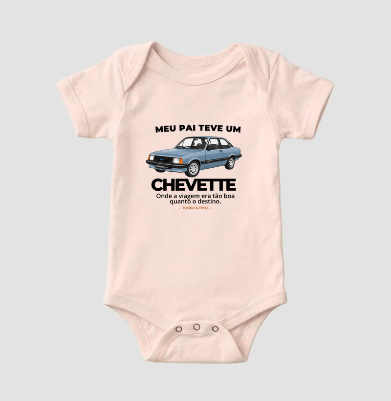 Meu pai teve uma - Chevette azul claro metálico - Imagem 5