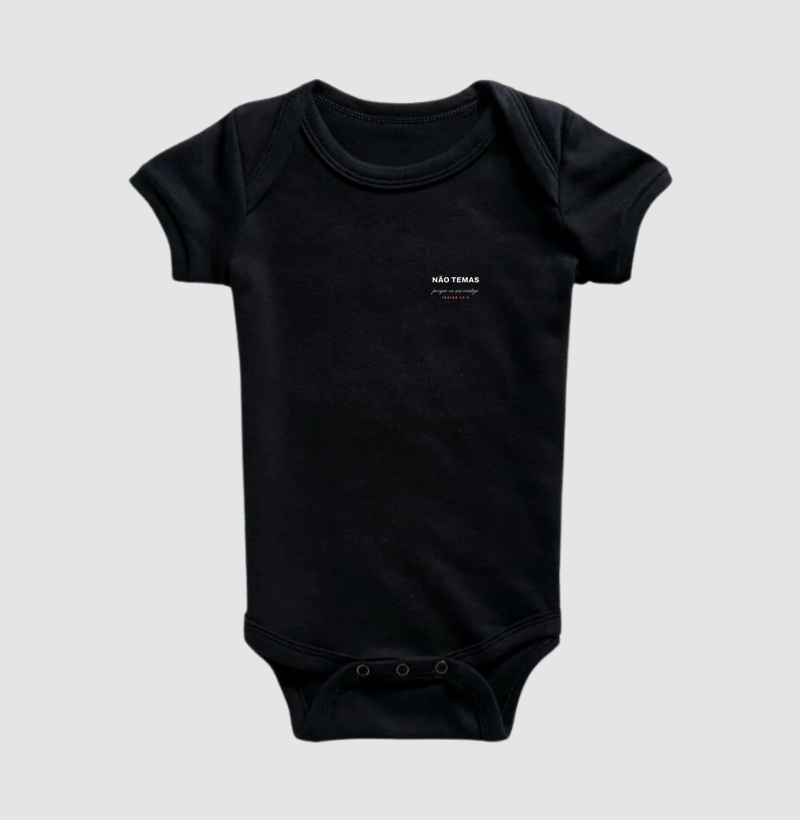 Body Infantil Cristão Não Temas - Imagem 3