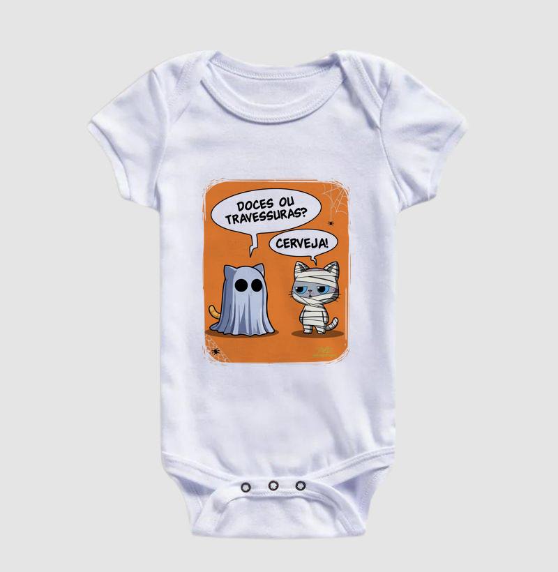 Camiseta Gato Sincero Halloween - Imagem 3