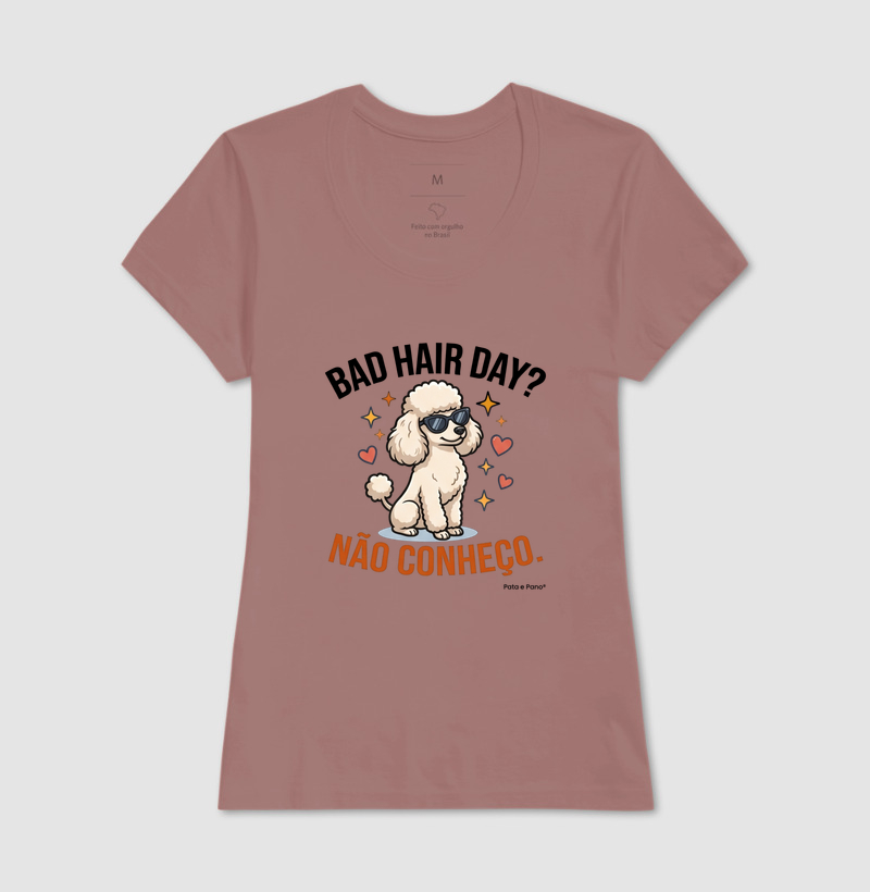 CAMISETA POODLE BAD HAIR - Imagem 17